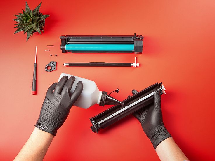 تعمیرات ماشین های اداری و شارژ کارتریج با ضمانت