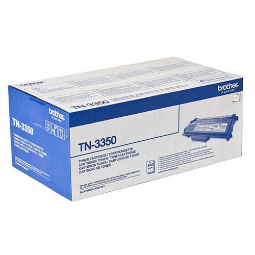 تونر مشکی برادر مدل TN-3350 طرح درجه يك وارداتي با گارانتي شركتي