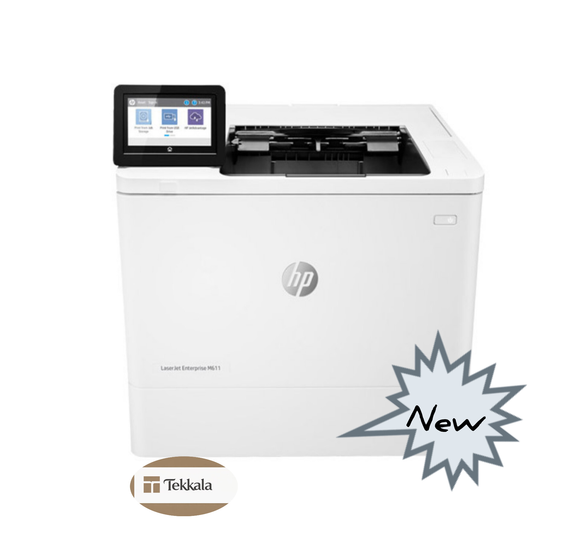 پرينتر hp laser jet m611dn تك كاره سیاه و سفید