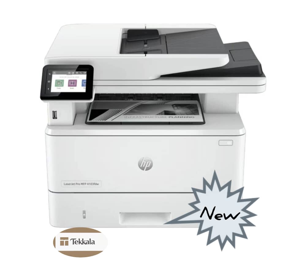 پرينتر HP LASERJET 4103 FDW چهارکاره سیاه و سفید