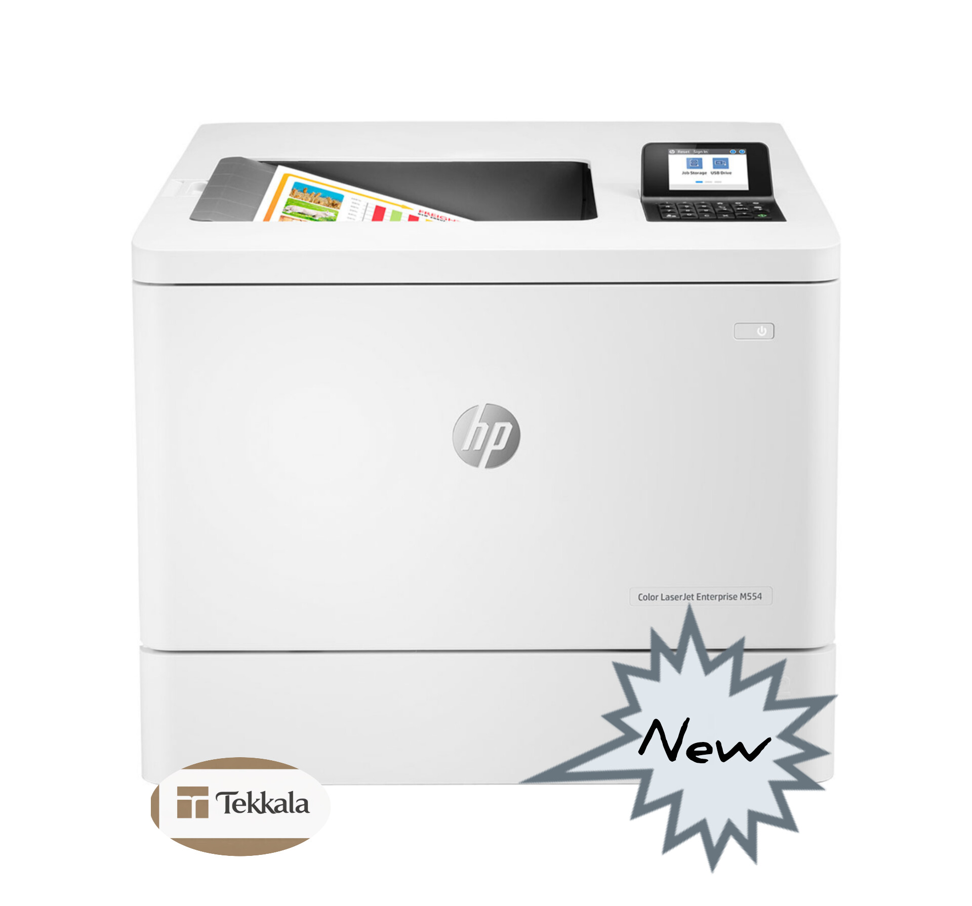پرینتر hp laserjet 554dn تک کاره رنگی