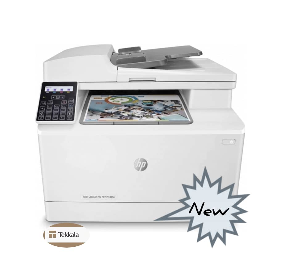 پرینتر hp laser jet 183fw چهارکاره رنگی