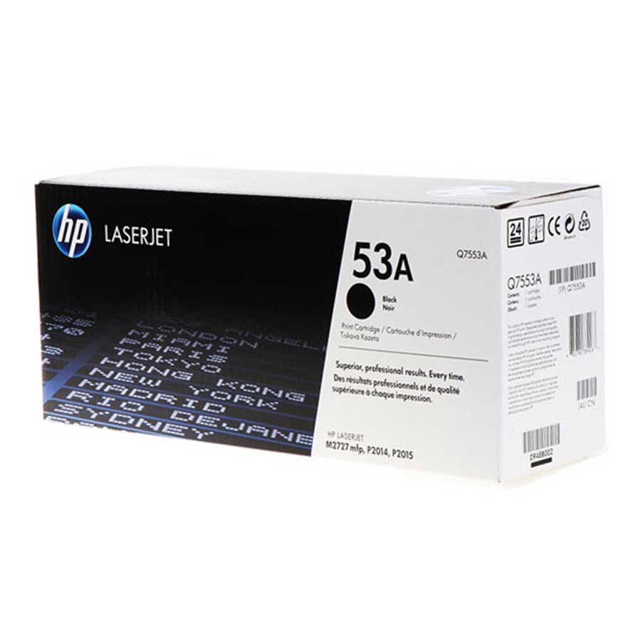 کارتریج 53A اچ پي طرح درجه يك وارداتي با گارانتي شركتي