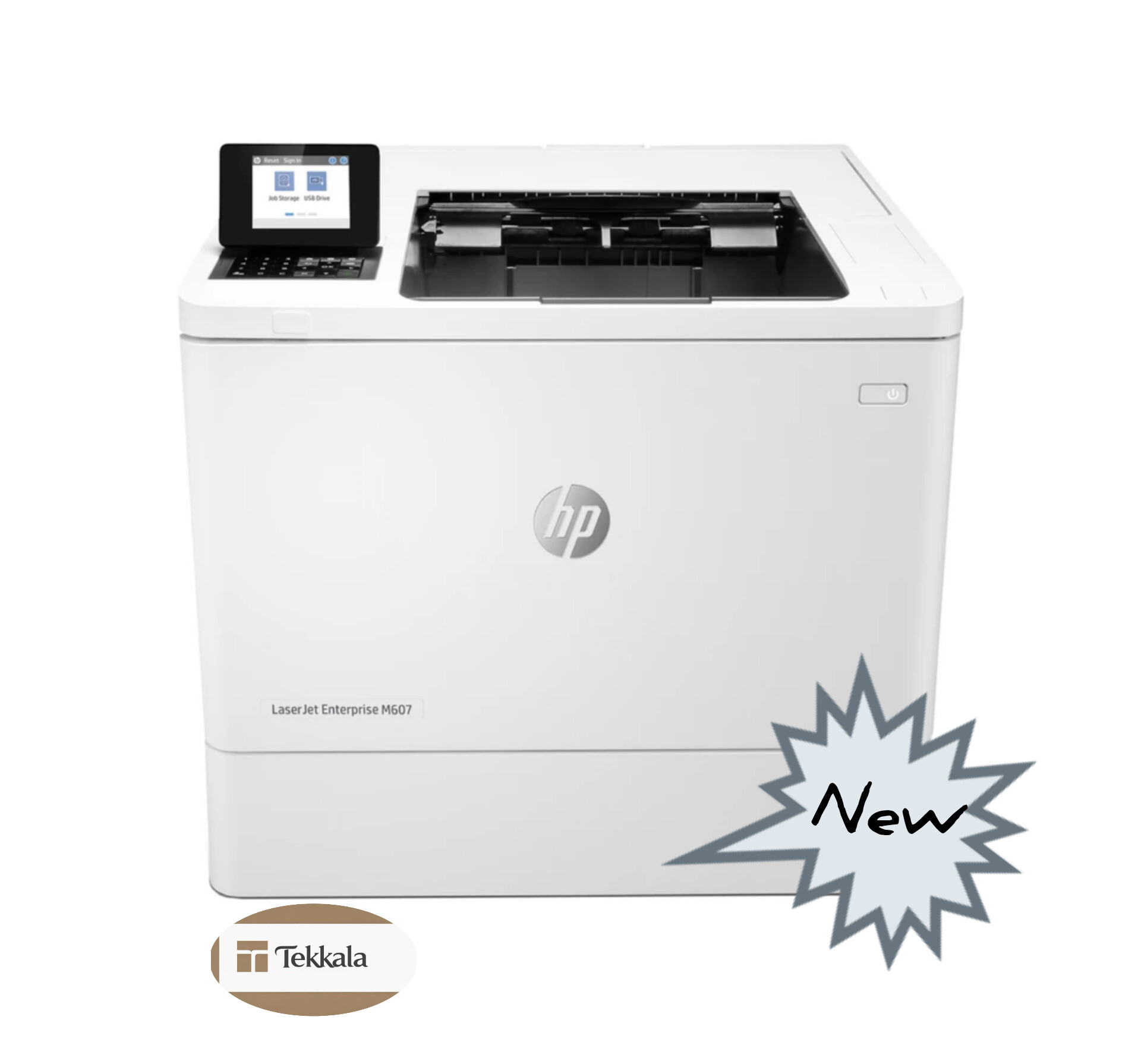 پرينتر hp laserjet 607dn تك كاره سیاه و سفید