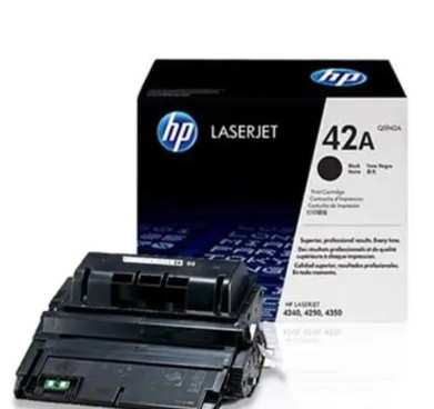 کارتریج مشكي اچ پي 42A طرح درجه يك وارداتي با گارانتي شركتي
