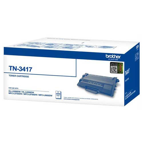 کارتریج فابریک لیزری مشکی برادر  TN-3417 طرح درجه يك وارداتي با گارانتي شركتي