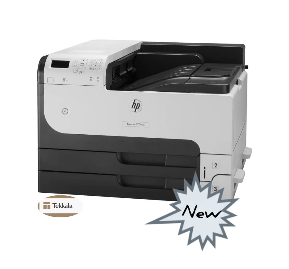 پرینتر hp laser jet 712dn تک کاره سیاه و سفید چاپA3